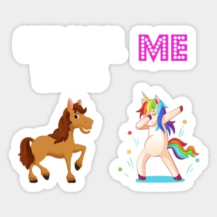 unicorn social worker, Funny Social Worker Gift Sticker